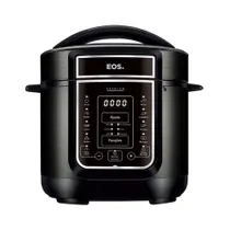 Panela de Pressão Elétrica 3 Litros EOS Multicooker Digital Inox Preto EPP30DP 110V