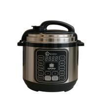 Panela De Pressão Elétrica 5 Litros 1000w Inox Kaza Panela De Pressão Elétrica 5 Litros 1000w Inox Kaza