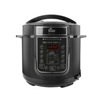 Panela de Pressão Elétrica 5 Litros 220v Inox 900w Display Digital 14 Funções Pré Programadas Kian
