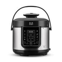 Panela de Pressão Elétrica 5 Litros Inox Digital 900w Multi 127v - GO085 Panela de Pressão Elétrica 5 Litros Inox Digital 900w Multi 127v - GO085