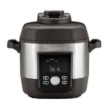 Panela de Pressão Elétrica 5,7L 1800W 127V Cuisinart Prata - CPC-900BR Panela de Pressão Elétrica 5,7L 1800W 127V Cuisinart Prata - CPC-900BR