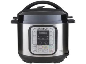 Panela de Pressão Elétrica 5L Britânia Digital BPP02G 66401151 Panela de Pressão Elétrica 5L Britânia Digital BPP02G 66401151