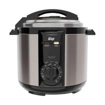 Panela de Pressão Elétrica 5L Inox Antiaderente GrayStone 900W 127V WPPE2 Wap Panela de Pressão Elétrica 5L Inox Antiaderente GrayStone 900W 127V WPPE2 Wap