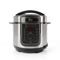 Panela de Pressão Elétrica 5L Kian PPE-101 900W Timer Ajustável Controle de Temperatura Cuba Antiaderente - Panela de Pressão Elétrica 5L Kian PPE-101 900W Timer Ajustável Controle de Temperatura Cuba Antiaderente -