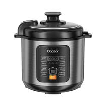 Panela de pressao eletrica 6 litros prata 1000w 127v gaabor