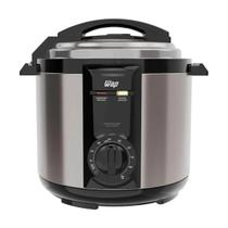 Panela de pressao eletrica 900w antiaderente 5l 127v wap em inox Panela de pressao eletrica 900w antiaderente 5l 127v wap em inox