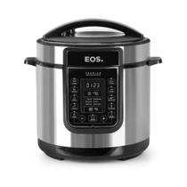 Panela De Pressão Elétrica Caçarola Multicooker Multiuso Digital Inox 6l Epp60di 220v - Eos 220v