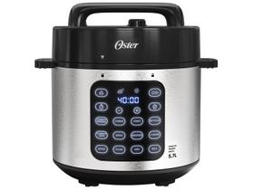 Panela De Pressão Elétrica Digital 5,7L Oster - 110V Panela De Pressão Elétrica Digital 5,7L Oster - 110V