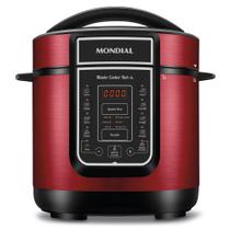 Panela De Pressão Elétrica Digital Master Cooker Red 3L 220V - Mondial