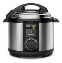 Panela de Pressão Elétrica Electrolux 5L Cor Inox Efficient por Rita Lobo PCE20 - 127V Panela de Pressão Elétrica Electrolux 5L Cor Inox Efficient por Rita Lobo PCE20 - 127V