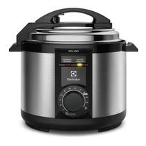 Panela de Pressão Elétrica Electrolux 5L Cor Inox Efficient por Rita Lobo (PCE20) - 220v