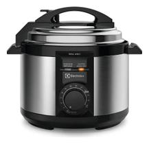 Panela de Pressão Elétrica Electrolux, Inox, 3L, Efficient por Rita Lobo, 127v - PCE15 Panela de Pressão Elétrica Electrolux, Inox, 3L, Efficient por Rita Lobo, 127v - PCE15