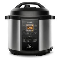 Panela de Pressão Elétrica Electrolux Painel Digital Rita Lobo 6L Preta 914W PCC20 220v