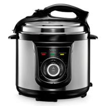 Panela de Pressão Elétrica Elgin: 4L, 10 Funções Pré-Programadas e 840W - Panela de Pressão Elétrica Elgin: 4L, 10 Funções Pré-Programadas e 840W -