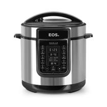 Panela de Pressão Elétrica EOS Multicooker Digital 6L Inox EPP60DI 220V