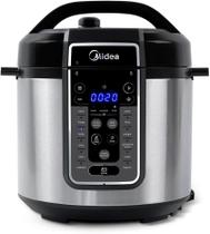 Panela de Pressão Elétrica Midea MasterSteam Inox 6L 127V