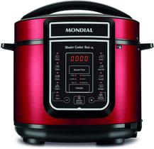 Panela De Pressão Elétrica Mondial Master Cooker Red 5L 110V