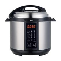Panela de Pressão Elétrica Multifuncional Digital HQ 6L Inox HQ-Y6DI