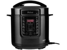 Panela de Pressão Elétrica Philco Digital PPPP01 - 1000W 6L Timer Controle de Temperatura Preto