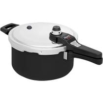 Panela De Pressão Eterna 22 Cm 4,5 L Em Antiaderente Preta Nigro Panela De Pressão Eterna 22 Cm 4,5 L Em Antiaderente Preta Nigro