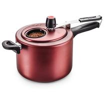 Panela de Pressão Exclusive 4,5 Litros Cereja com Visor Superior 6023 MTA