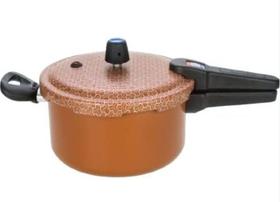 Panela de Pressão fechamento externo Antiaderente 4,5 litros Ramos Cobre