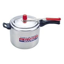 Panela de Pressão Globo Polida 7 Litros