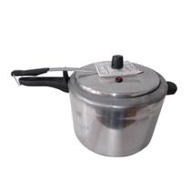 Panela De Pressão Grande Polido 10 Litros