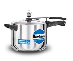 Panela de pressão Hawkins Steel Stainless Steel 5.0L Induction