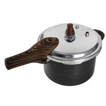 Panela De Pressão Indução Brinox 4,2l Antiaderente Granito Preto