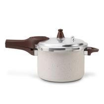 Panela de Pressão Indução Brinox Antiaderente Ceramic Life Pressure 4,2L Revestimento Cerâmico