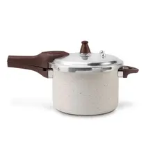 Panela de Pressão Indução Brinox Antiaderente Ceramic Life Pressure 4,2L