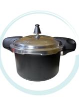 Panela de Pressão Indução Brinox Pressure Antiaderente Ceramic Life 5,4 L Preto