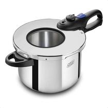 Panela de Pressão Inox Fechamento Externo c/ Visor 6L - MTA