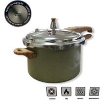 Panela de Pressão Max Chef Wood Indução 4,2L Panela de Pressão Max Chef Wood Indução 4,2L