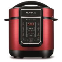 Panela de Pressão Mondial Cooker 3L PE-41 Vermelha/Preta - 127V