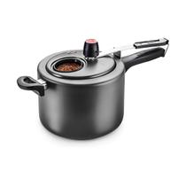 Panela de pressão mta 4.5l antiaderente com visor de vidro na cor grafite Panela de pressão mta 4.5l antiaderente com visor de vidro na cor grafite