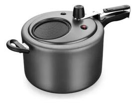 Panela de pressao mta 8,0l visor superior grafite