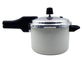 Panela de Pressão Multiflon 4,5L Antiaderente Bege Petra