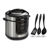 Panela De Pressão Multiuso Elétrica Digital Epp60di 220v Eos Com Utensílios Tramontina 220v