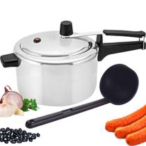 Panela de Pressão Panelux Classic 3 Litros em Alumínio Polido e Concha em Nylon