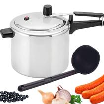 Panela de Pressão Panelux Classic 4,5 Litros em Alumínio Polido e Concha