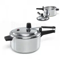 Panela de Pressão Pequena 2 litros Alumínio Polido