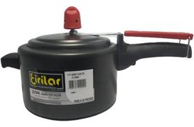 Panela De Pressão Pequena Antiaderente 2 Litros Teflon Preta