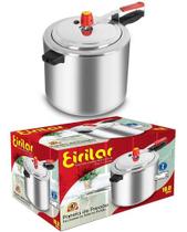 Panela De Pressao Polida 10 Litros Aluminio Eirilar 80 Kpa