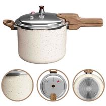 Panela de Pressão Premium Mimo Style PressCook Marmorizada Antiaderente 6,8L Indução Panela de Pressão Premium Mimo Style PressCook Marmorizada Antiaderente 6,8L Indução