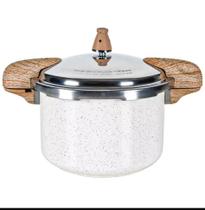 Panela De Pressão Presure Alca Ceramica Brinox Vanila 5,4l Indução