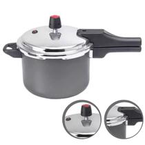 Panela De Pressão Preta Antiaderente Linha Quartzo 4,5 Litros