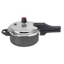 Panela De Pressao Preta Com Camada Antiaderente 3 Litros