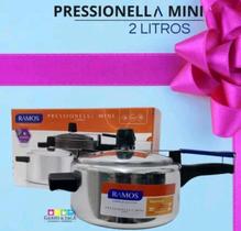 Panela de Pressão Ramos Pressionella Mini 2L Polida Ramos Aluminio